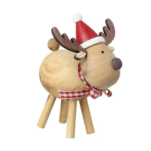 Large Wooden Reindeer