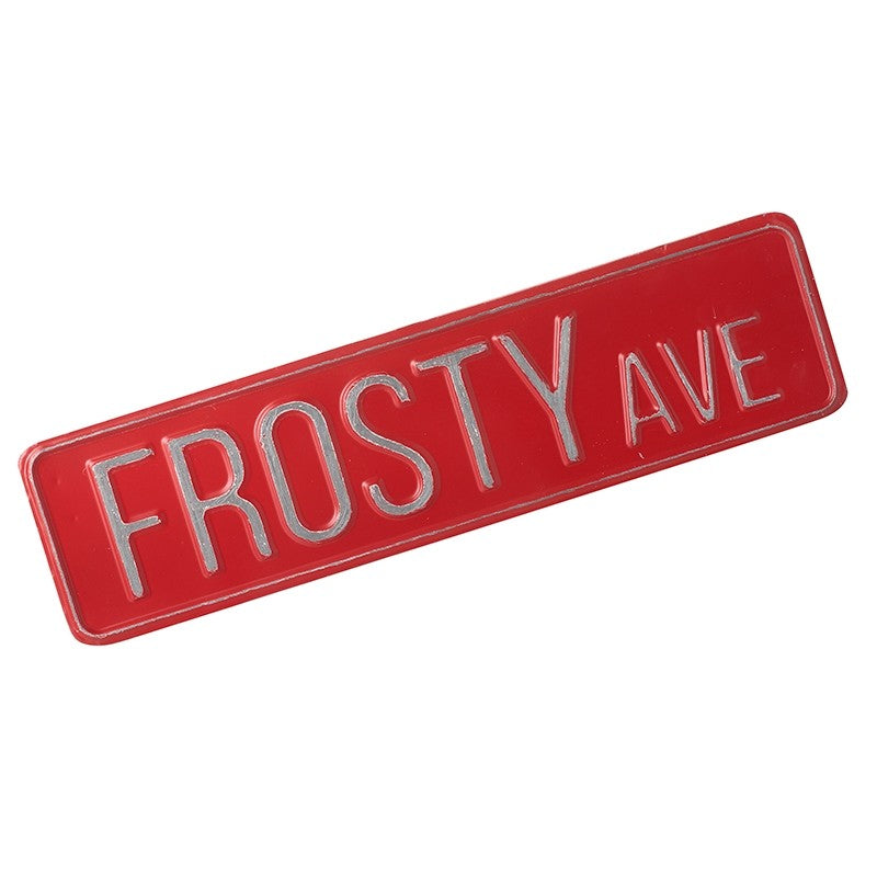 Frosty Ave Sign