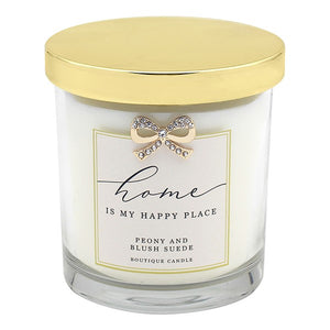 Heart Designs Home Candle
