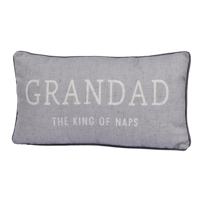 Grandad King of Naps Cushion