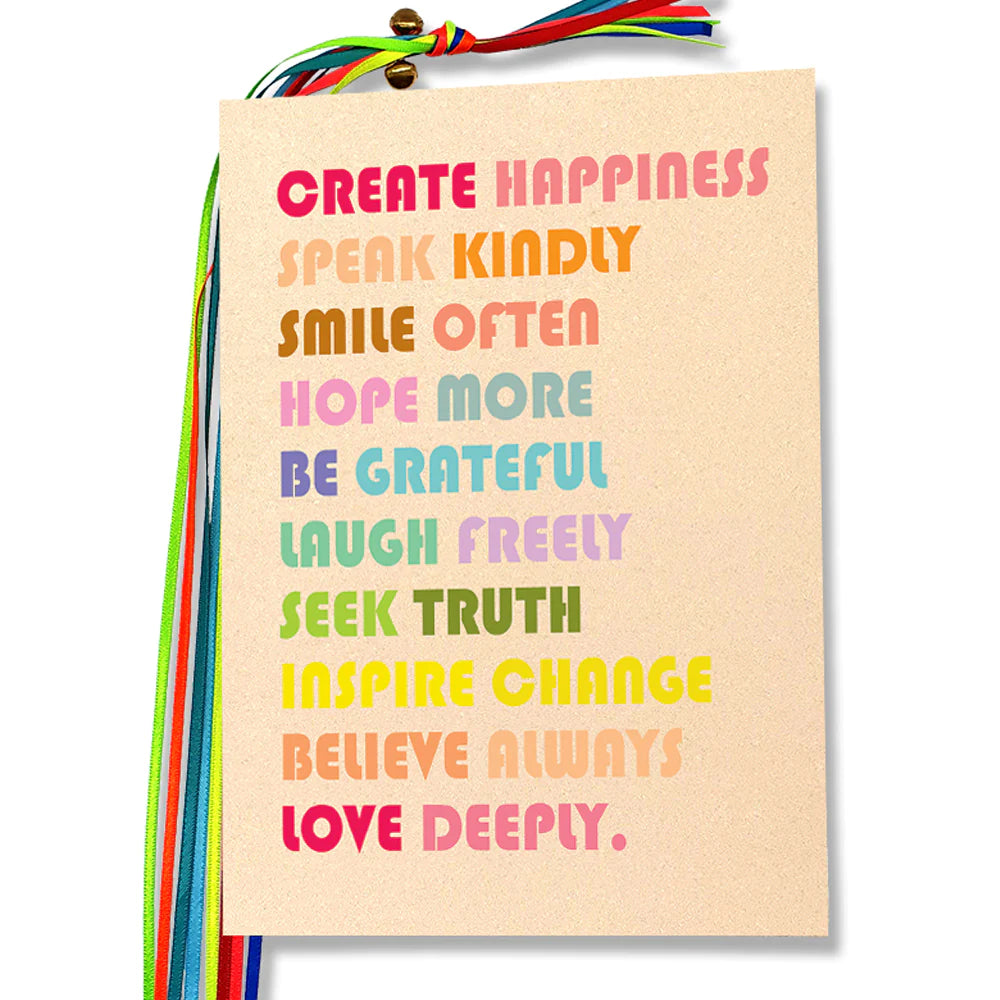 Create Happiness Notebook