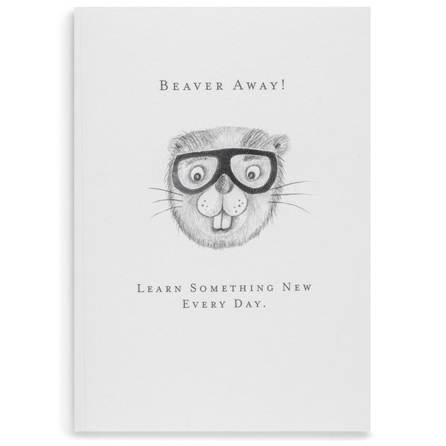 Beaver Away! Notebook