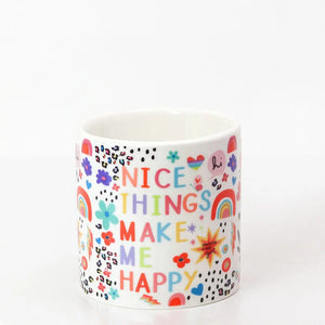 Happiness Ceramic Pot