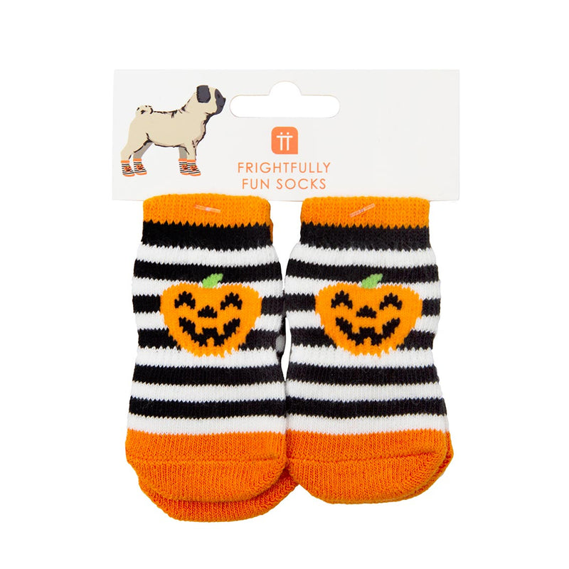 Halloween Pumpkin Pet Socks