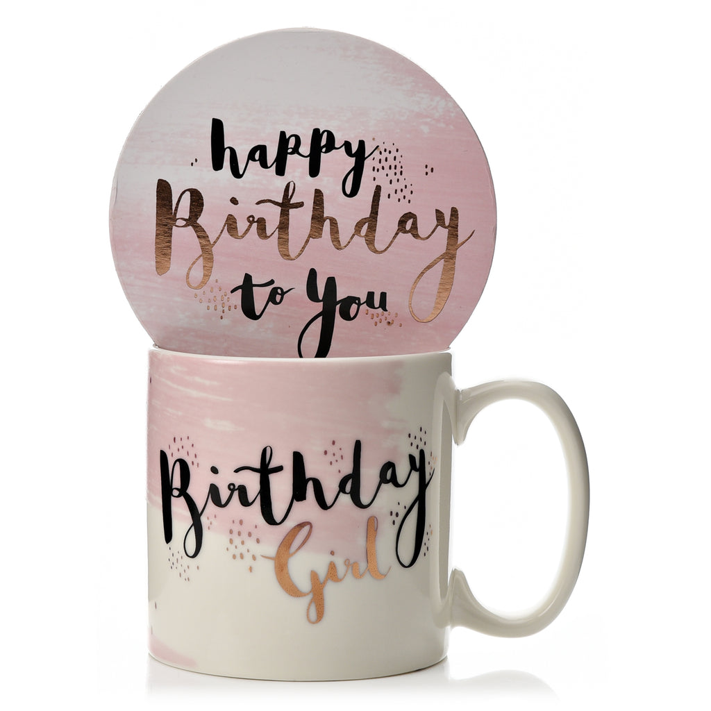 Birthday Girl Mug & Coaster